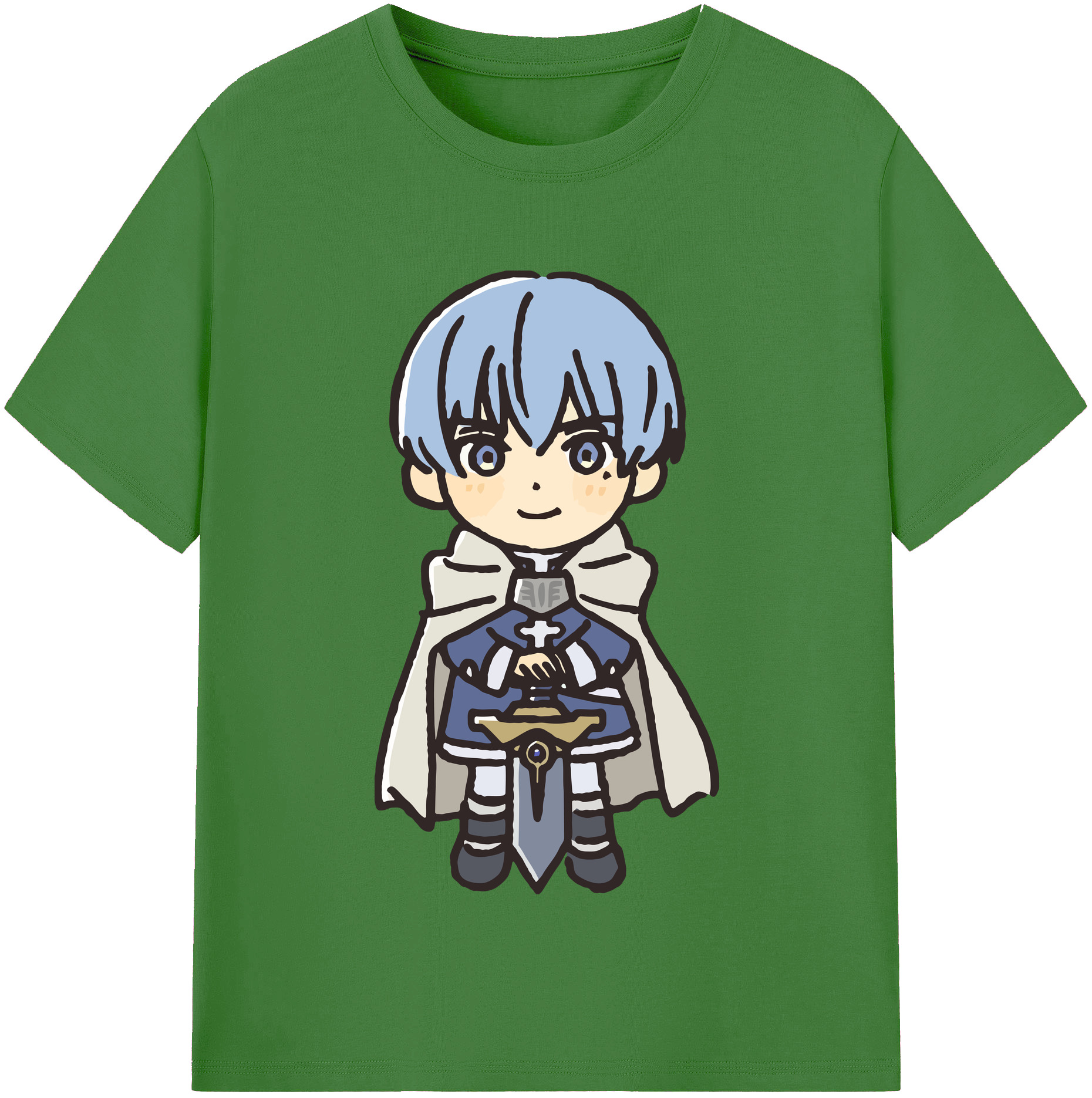 （画像用） 葬送のフリーレン Frieren レディースカジュアルプリントTシャツ（綿100％）